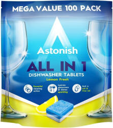 Astonish All in One Mosogatógép tabletta 100db-os citrom (5060060210738)