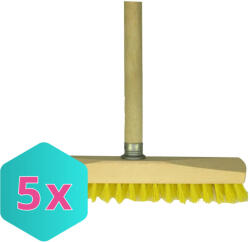 Súrolókefe fa nyéllel KARTON - 5 db (K5997504184204)