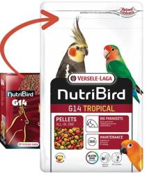  VL Orlux NutriBird G14 Tropical - extrudált eledel közepes papagájoknak trópusi gyümölcsökkel napi etetésre 1 kg