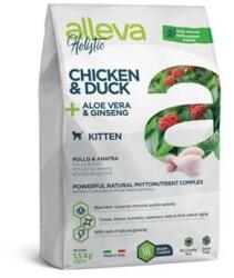 Alleva HOLISTIC macska kölyök csirke & kacsa & aloe vera & ginszeng 5 kg