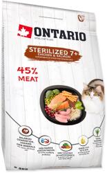  Ontario Cat Sterilised 7+2kg macskaeledel