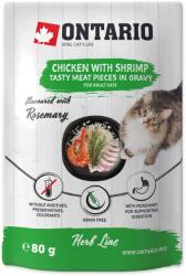 ONTARIO tasakos eledel csirke és garnéla szószban 80g