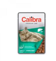Calibra KAPSIČKA Premium macska Sterilised Máj szószban 24 x 100 g