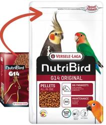 VL Orlux NutriBird G14 Original - extrudált eledel közepes papagájok számára hazai gyümölcsökkel, napi etetésre 1 kg