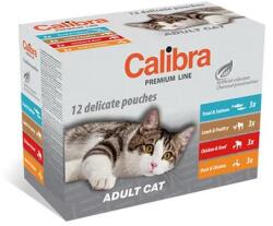 Calibra KAPSIČKA Premium macska Adult Multipack 12 x 100 g
