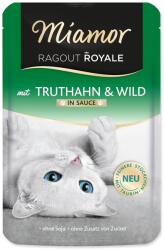 Miamor Ragout Royale Adult pulyka és vadhús szószban 100g