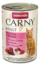 Animonda ® macska Adult marhahús, pulyka és garnéla csomag 6 x 400 g konzerv