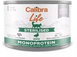 Calibra KONZERV MACSKA Life Sterilised kacsa 6 x 200 g