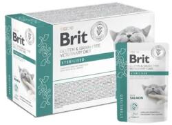 Brit VD Gabona- és Gluténmentes Macska Alutasak Filék Szószban Sterilizált 12 x 85 g