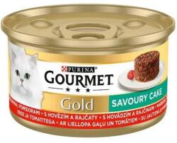  Nestlé GOURMET GOLD Savoury Cake marhával és paradicsommal konzerv 12x85 g