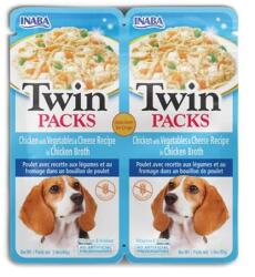 Inaba Foods Twin Packs Dog Alutasak Csirke zöldségekkel és sajttal 12 x 80 g