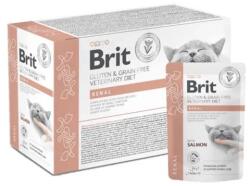 Brit VD Glutén- és gabonamentes macska tasakfilék szószban Vese 12 x 85 g