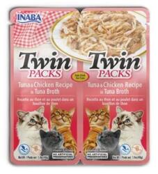 Inaba Foods Twin Packs Cat Alutasak Tonhal & Csirke 12 x 80 g