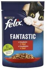  Nestlé FELIX Fantastic marhás zselében tasakos macskaeledel 26x85 g