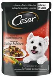  Mars CESAR alutasak kutyáknak, finom marhahússal és zöldségekkel 24 x 100 g