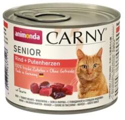Animonda ® macska Senior marha- és pulykaszív 6 x 200 g konzerv
