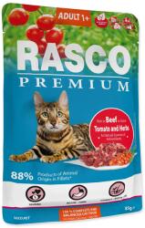 Rasco Felnőtt tasak marhahússal, paradicsommal és gyógynövényekkel 85g