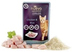 nuevo macska Sterilized Chicken with Rice csomag 16 x 85 g tasak