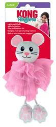 KONG Cat Flingaroo Tutu Egér játék csengőkkel, kék-rózsaszín, poliészter