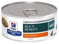 Hill's Diet Feline w/d csirke KONSZ 156 g