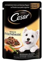  Mars CESAR alutasak kutyáknak ízletes csirkehússal és répával 24 x 100 g