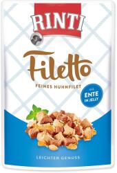 RINTI Filetto Adult pulykás és kacsás alutasak zselében 100g