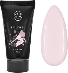 NANI Polygel NANI în tub 35 ml - Milky Pink