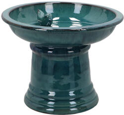 Esschert Design Kerámia madáritató és etető állvány, kék, 29 cm átmérőjű (FB661)