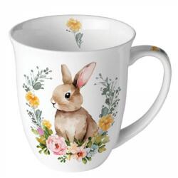Ambiente Porcelán bögre - 400ml - Cute Easter Rabbit
