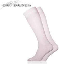 Herbert Dr. Silver Térd - Ezüstszálas térdzokni Fehér, 41-43 97298