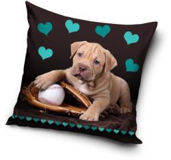  Kutyás Baseball Glove párnahuzat 40x40 cm (CBX195002DOG) - sandori