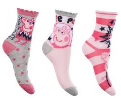  Peppa malac Sparkle Steps Grey gyerek zokni 31/34 (85SHU0638B31)