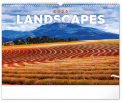 Realsystem Falinaptár képes 480×330mm Landscapes Realsystem 2026 (6094-LA) - officefirst