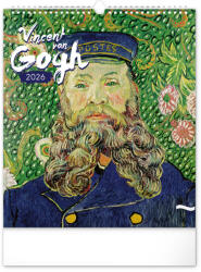 Realsystem Falinaptár képes 300x340mm Vincent van Gogh Realsystem 2026 (6087-VG) - officefirst