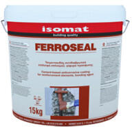 Isomat FERROSEAL - mortar pe baza de ciment, anticoroziv, aditivat cu rasini, pentru armatura (Ambalare: Galeata 15 kg, Culoare: Caramiziu) (ISM-210432)
