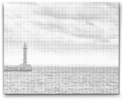 PontPöttyöző - Piros világítótorony Méret: 30x40cm, Keretezés: Műanyagtáblával, Szín: Piros