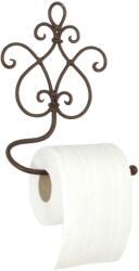 Clayre & Eef Suport fier forjat maro pentru hartie igienica Baroc 17x7x22 cm (W40185)