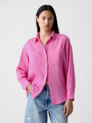 GAP Мушамена риза oversize GAP GAP | Rozov | ЖЕНИ | M