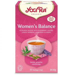 YOGI TEA Yogi Tea® Női egyensúly bio tea - filter, 17 db , 30, 6 g
