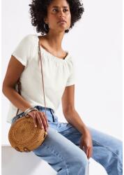 Street One OTLT Blúz - Linen blouse w elastic necklin 2506