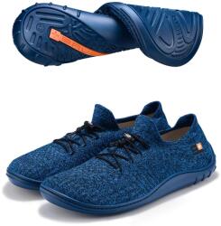 BRUBECK BAREFOOT Férfi merinó gyapjú mezítlábas cipő - Sötétkék