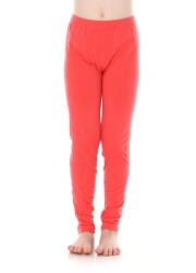 BRUBECK COMFORT COTTON Gyermek uniszex leggings - Koralpiros