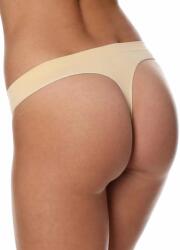Brubeck COMFORT COTTON Női pamut tanga bugyi - Bézs - brubecksport