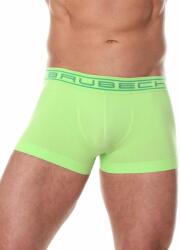 BRUBECK COMFORT COTTON Férfi trunk alsónadrág - Neonzöld