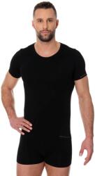BRUBECK COMFORT COTTON Férfi rövid ujjú póló - Fekete - brubecksport