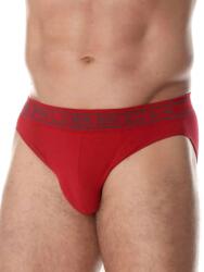 BRUBECK COMFORT COTTON Férfi pamut alsónadrág - Sötétpiros - brubecksport