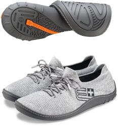 BRUBECK BAREFOOT 25' Férfi merinó gyapjú mezítlábas cipő - Világosszürke / Grafit - brubecksport