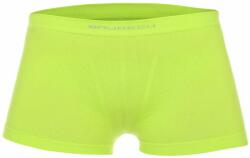 BRUBECK COMFORT COTTON Gyermek fiú boxer - Neonzöld