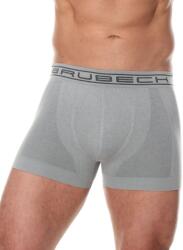 BRUBECK COMFORT COTTON Férfi pamut boxer - Szürke - brubecksport