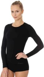 BRUBECK COMFORT COTTON Női hosszú ujjú póló - Fekete - brubecksport
